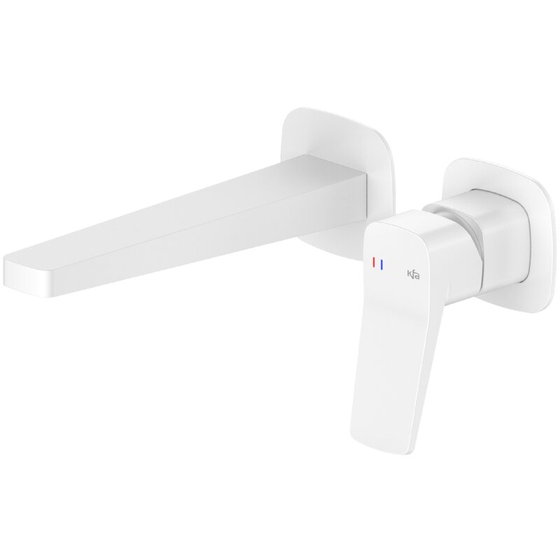 Bateria umywalkowa podtynkowa KFA ARMATURA Malaga 4529-810-44 Biały