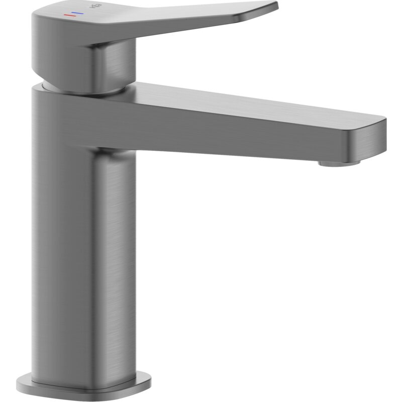 Bateria umywalkowa KFA ARMATURA Malaga 4522-815-61 Szary metaliczny