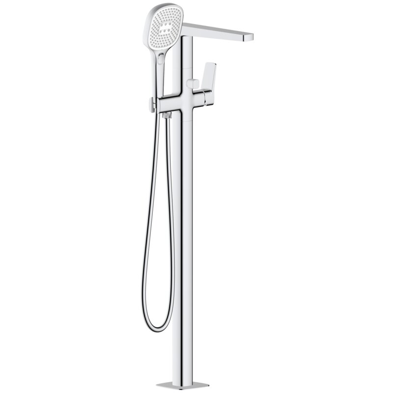 Bateria wannowa stojąca KFA ARMATURA Malaga 4525-510-00 Chrom