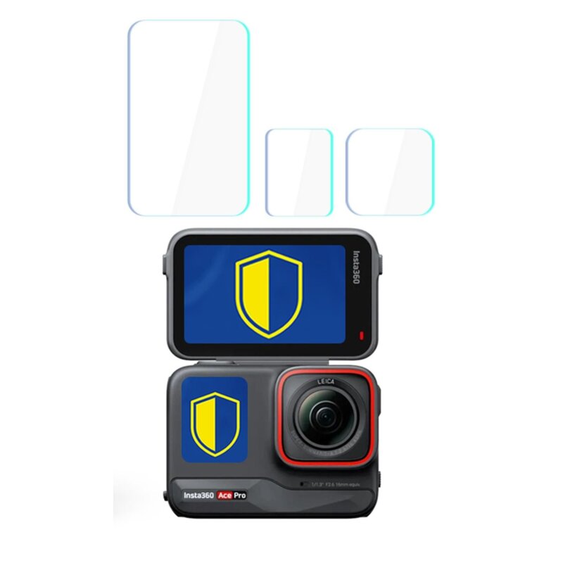 Szkło hybrydowe 3MK Cam Protection do Insta360 Ace Pro