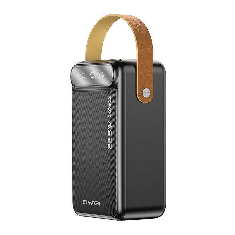 Powerbank AWEI P101K 60000 mAh 22.5W Czarny