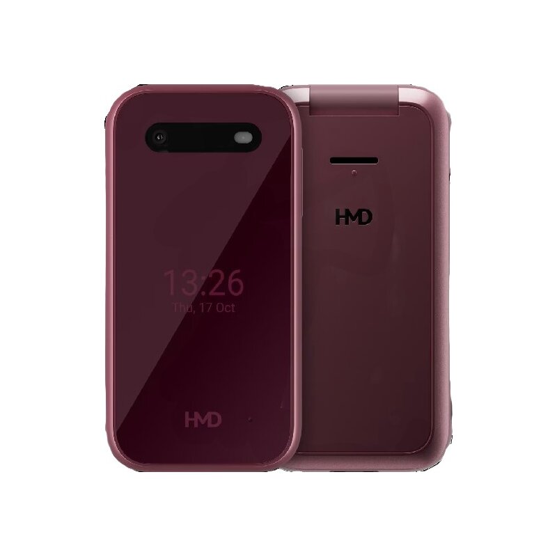 Telefon HMD 2660 Flip Dual Sim Czerwony