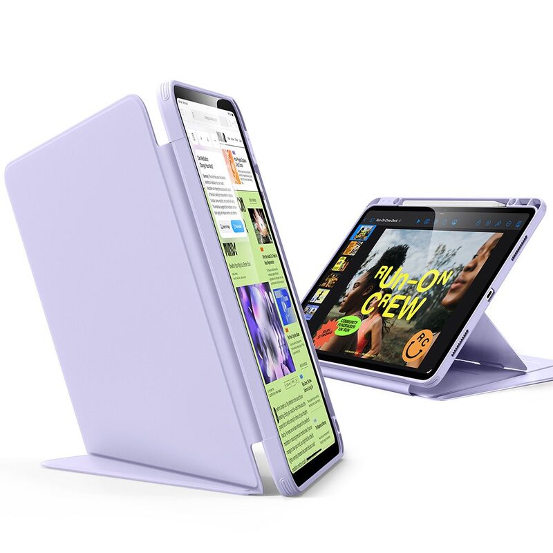 Etui na iPad Air ESR Flip Hybrid Fioletowy