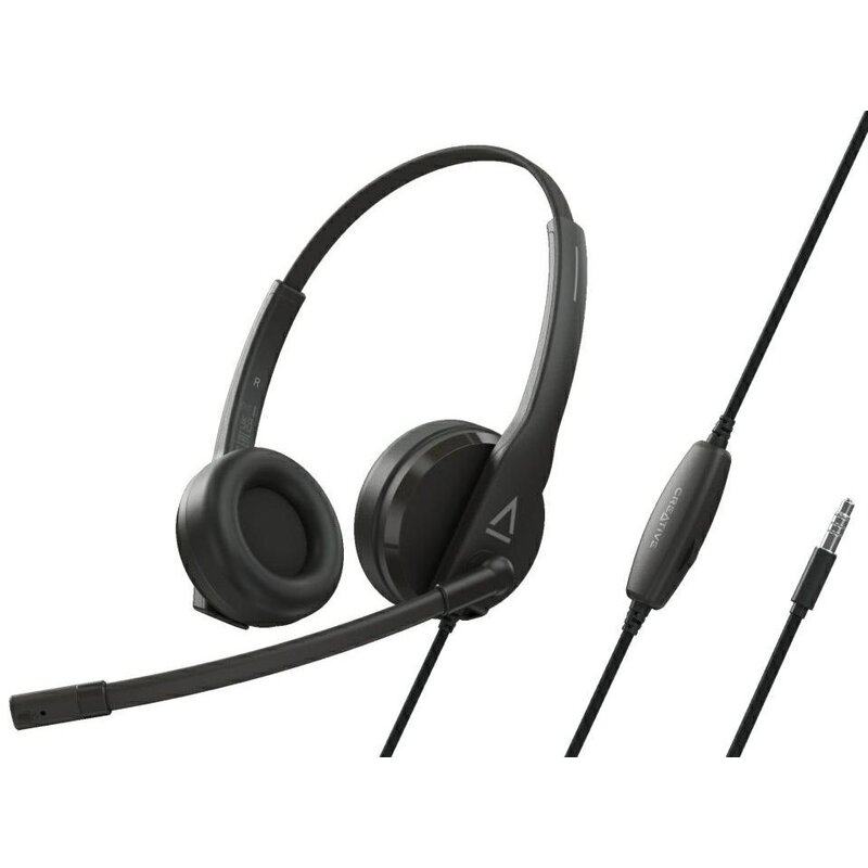 Słuchawki CREATIVE HS-230, Nauszne Czarny