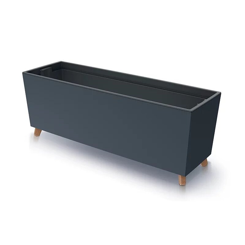 Doniczka PROSPERPLAST Urbi Case DUC800N-S433 (77 x 23.5 x 30 cm) 27L Antracytowy