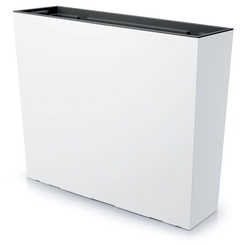 Donica PROSPERPLAST Urbi Case Tower (77 x 23.5 x 68.5 cm) Biały