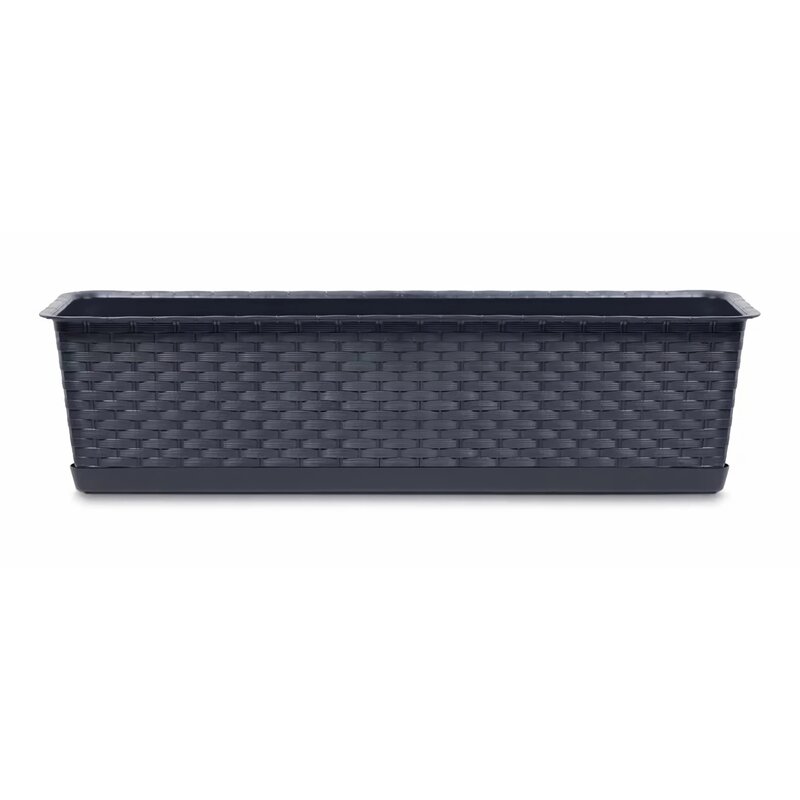Skrzynka balkonowa PROSPERPLAST Ratolla Case P ISR600P-S433 (58.7 x 17.3 x 15 cm) 9.9L Antracytowy
