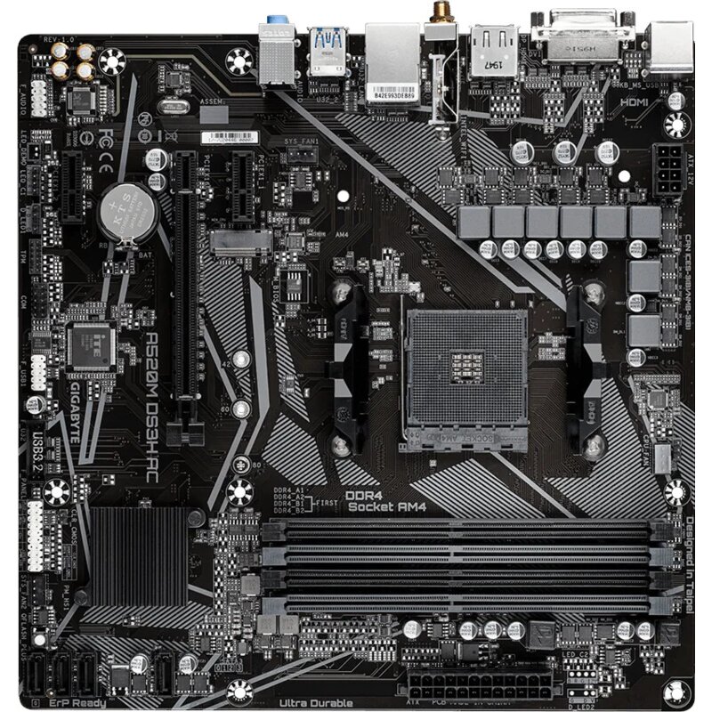 Płyta główna GIGABYTE A520M DS3H AC