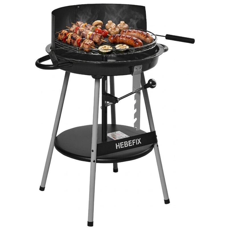 Grill ogrodowy węglowy ACTIVA Hebefix 10560 Okrągły