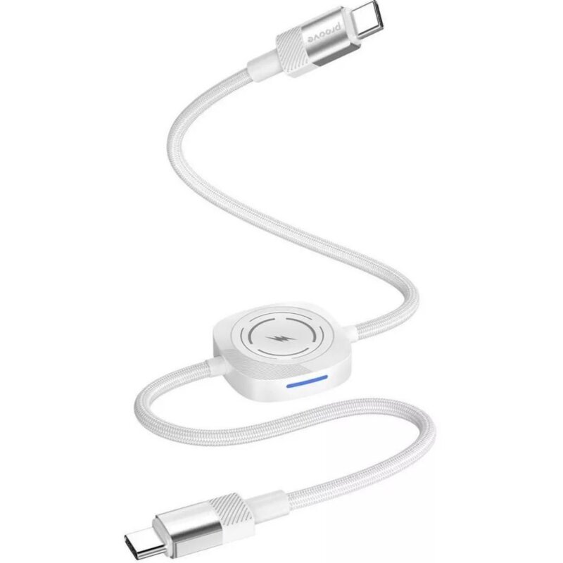 Kabel USB-C - USB-C PROOVE 60W 1m Biały