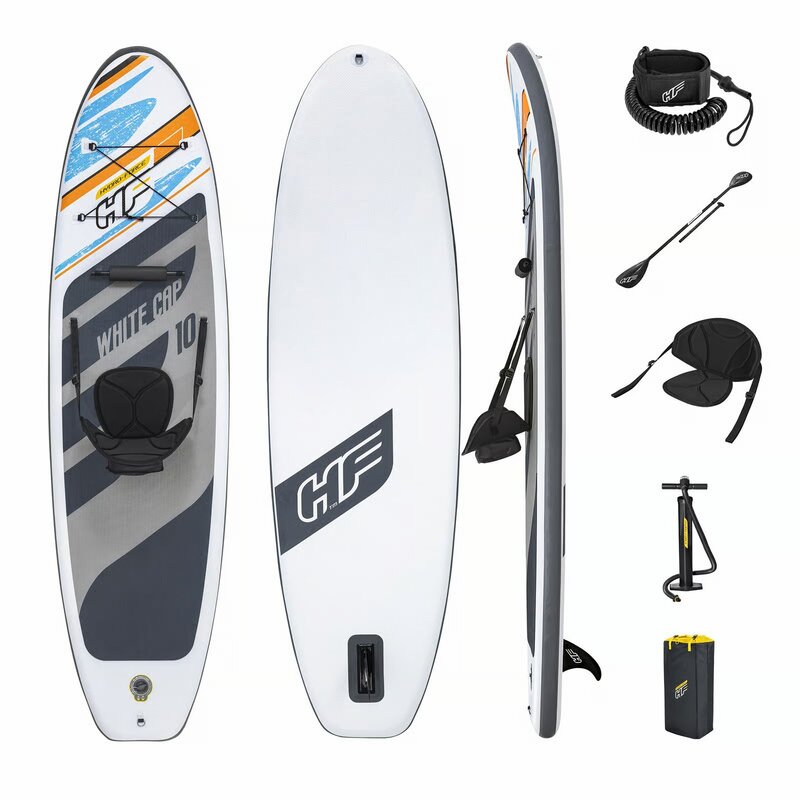 Deska SUP BESTWAY Hydro Force White Cap 2w1 Set 73133 305 x 84 x 12 cm