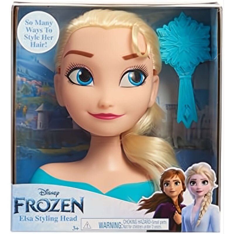 Lalka JUST PLAY Disney Frozen Głowa do stylizacji Elsa 87491