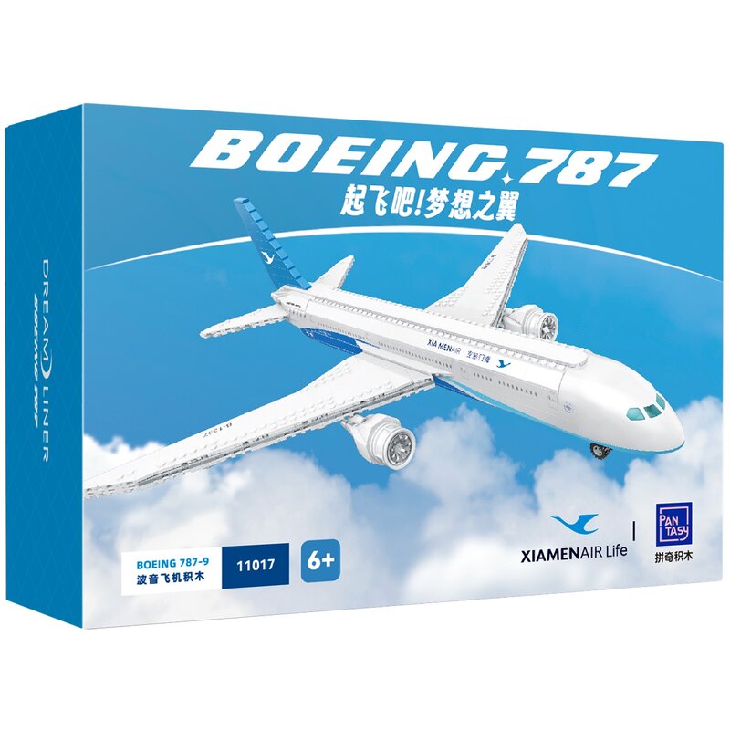Klocki plastikowe PANTASY Samolot Boeing 787 Dreamliner 11017