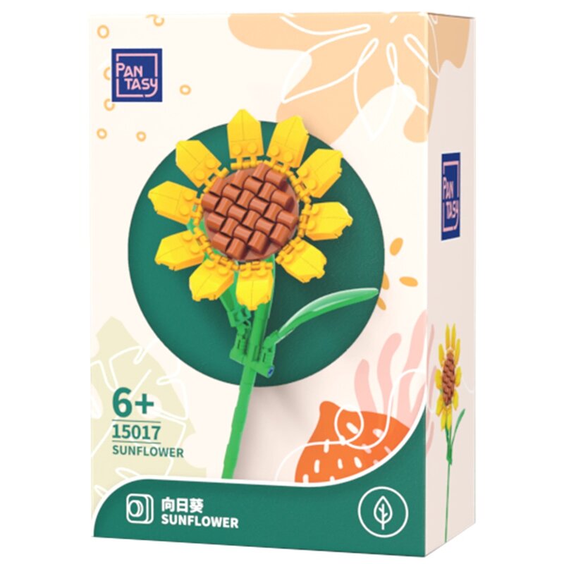 Klocki plastikowe PANTASY Słonecznik 15017