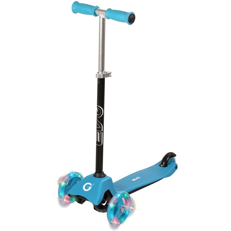 Hulajnoga dla dzieci EVO Light Up Mini Cruiser Scooter Błękitny