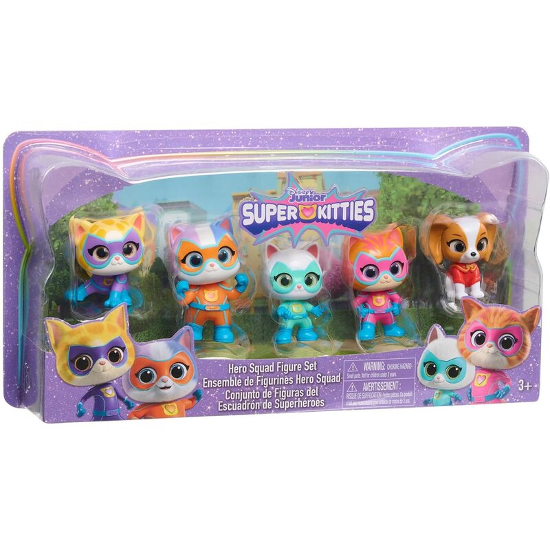 Zestaw figurek JUST PLAY Disney Junior Super Kitties 67001