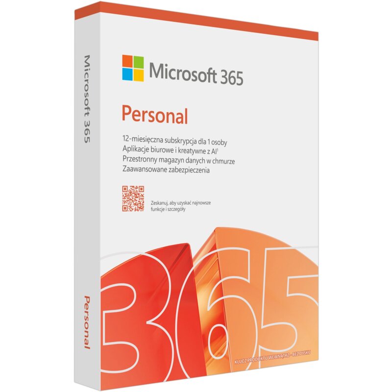 Kod aktywacyjny MICROSOFT 365 Personal 2025