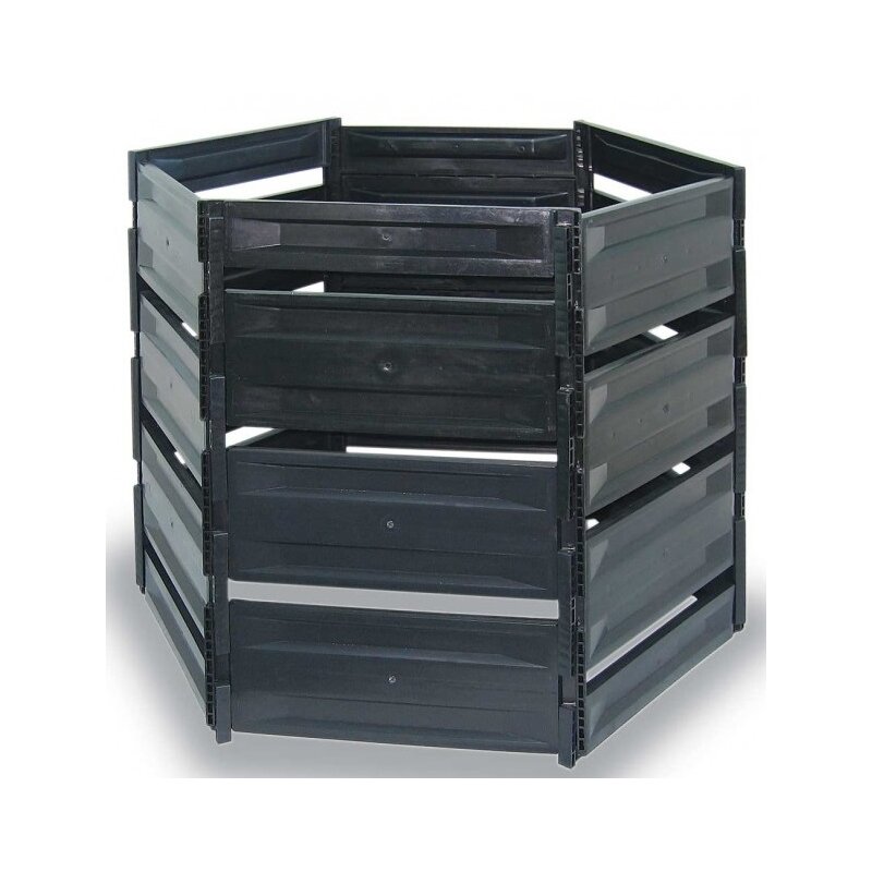 Ekokompostownik EKOBAT Maxisilo-1100 1050L Czarny