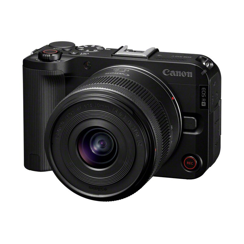 Aparat bezusterkowy CANON EOS R50 V + Obiektyw RF-S 14-30 mm f/4.0-6.3 IS STM PZ, 24.2Mpix, 4K, DIGIC X