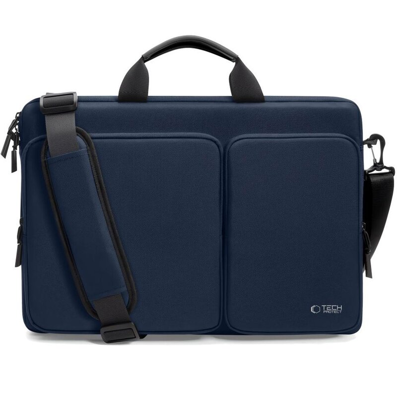 Torba na laptopa TECH-PROTECT Defender Bag 17 cali Granatowy