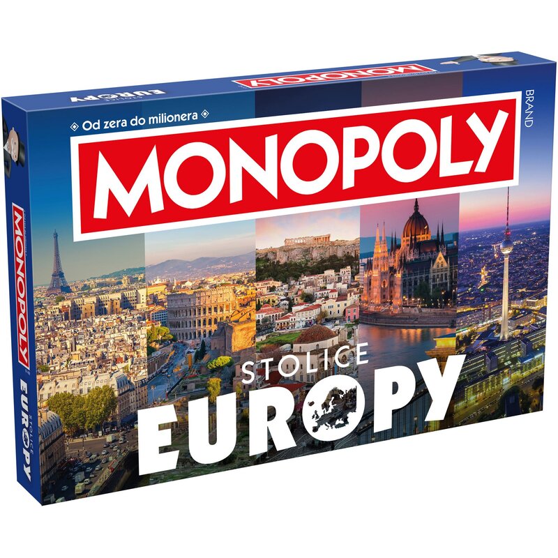 Gra planszowa WINNING MOVES Monopoly Stolice Europy WM04921-POL-6