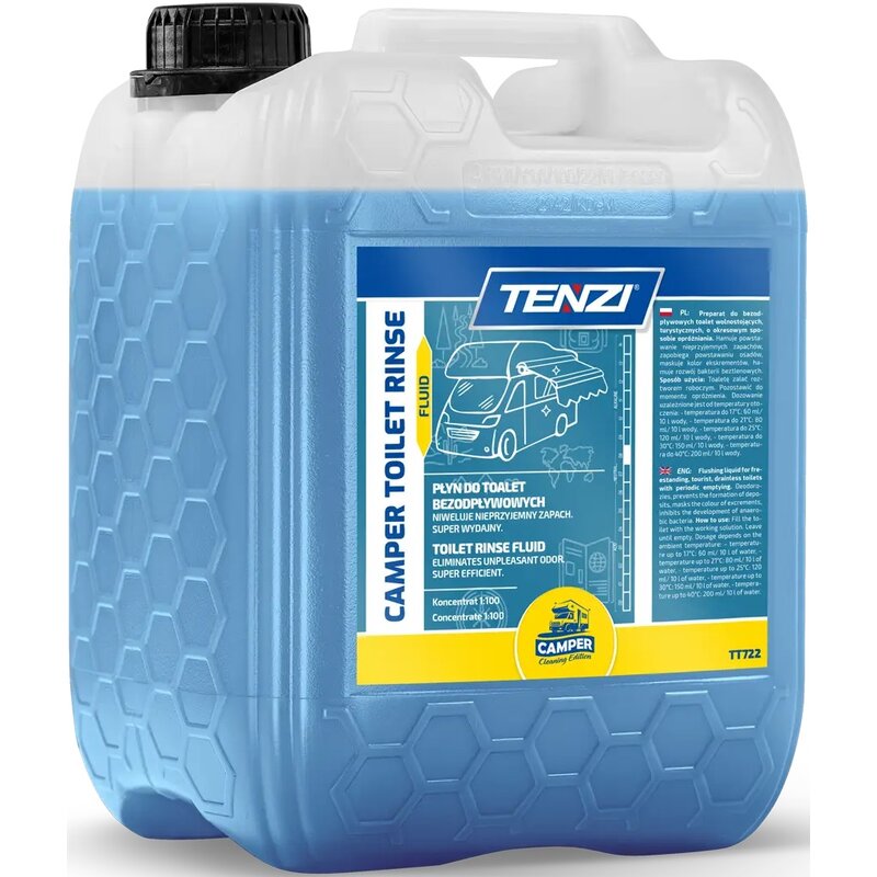 Płyn do czyszczenia toalety TENZI Camper Toilet Rinse Fluid 5000 ml