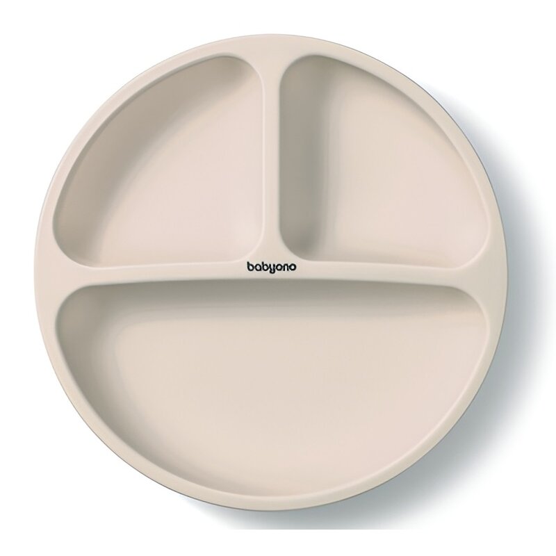 Talerz BABYONO 1482/04 Beżowy