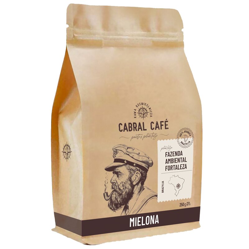 Kawa mielona CABRAL CAFE Fazenda Ambiental Fortaleza 0.25 kg (Rzemieślnicza)