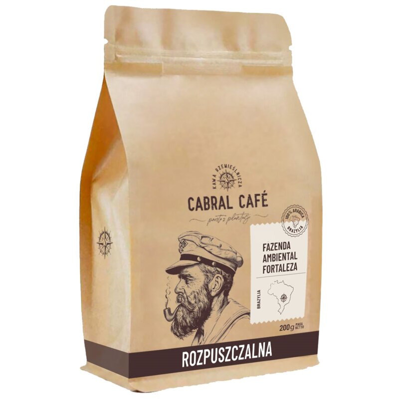 Kawa rozpuszczalna CABRAL CAFE Fazenda Ambiental Fortaleza 200 g (Rzemieślnicza)