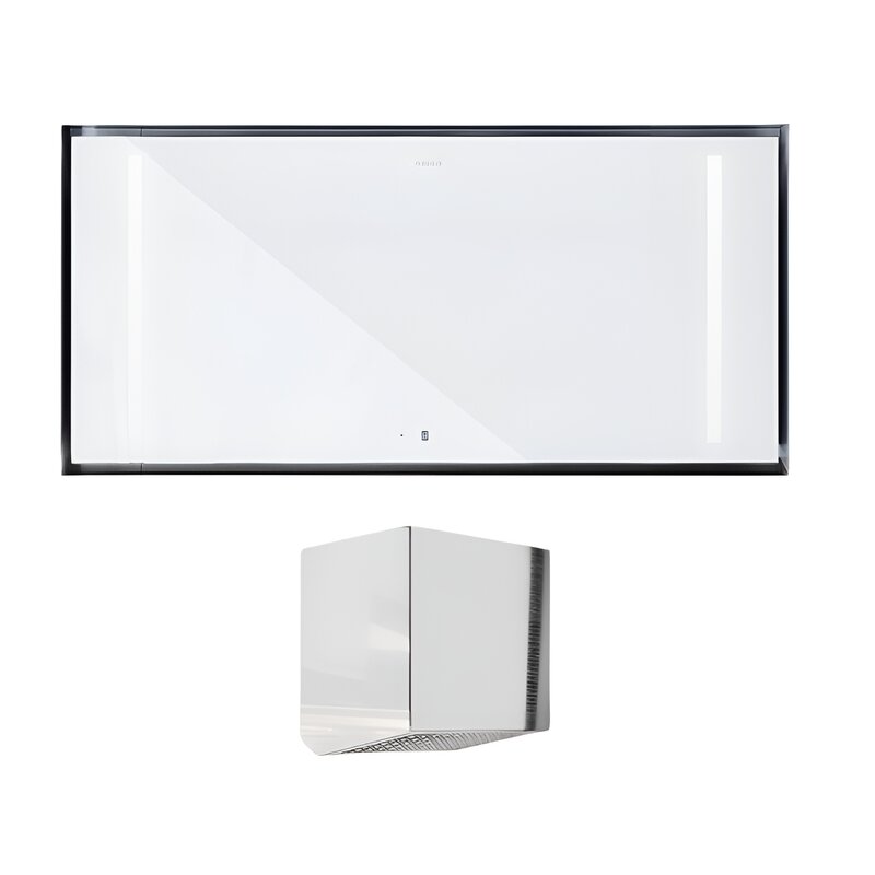 Okap GLOBALO Zenara 100.1 Biały + Turbina TZ 1.1 Silnik zewnętrzny