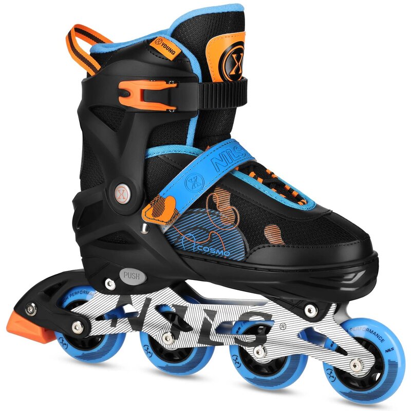 Łyżworolki NILS EXTREME Cosmo NA13808 (rozmiar 34-37) Niebieski