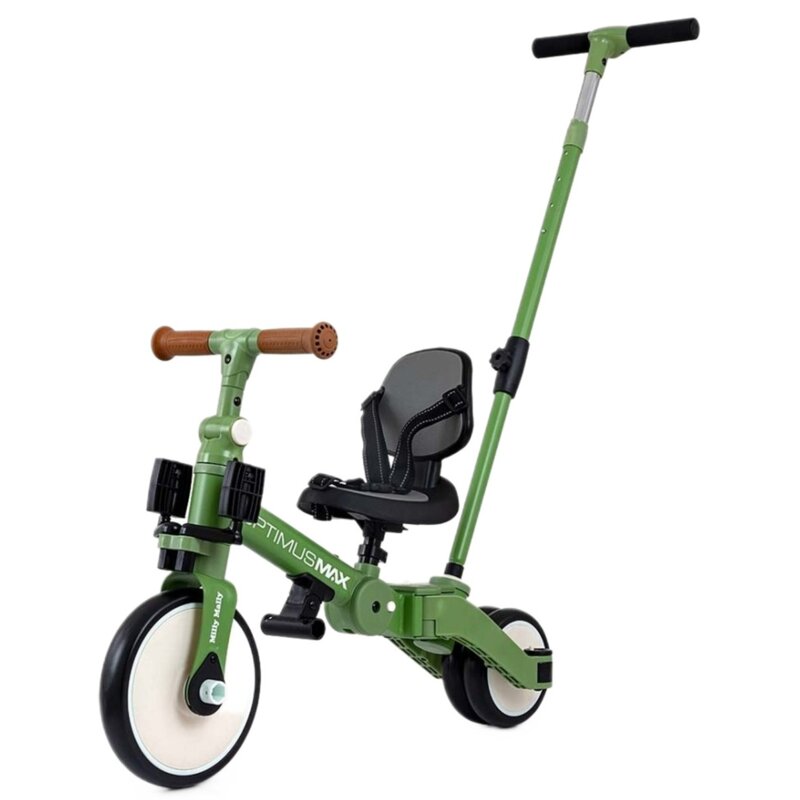 Rowerek biegowy MILLY MALLY Optimus Max 5w1 Zielony