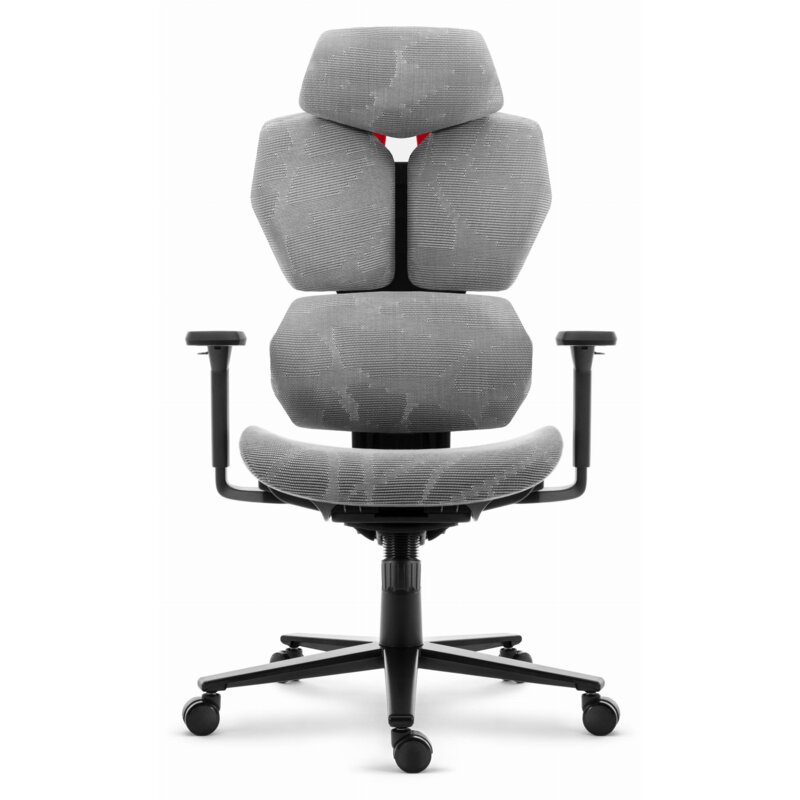 Fotel HELL'S CHAIR HC 1010 Szary