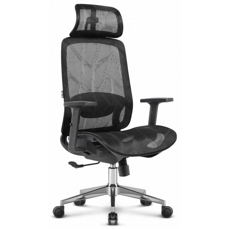 Fotel biurowy HELL'S CHAIR HC-1042 Czarny