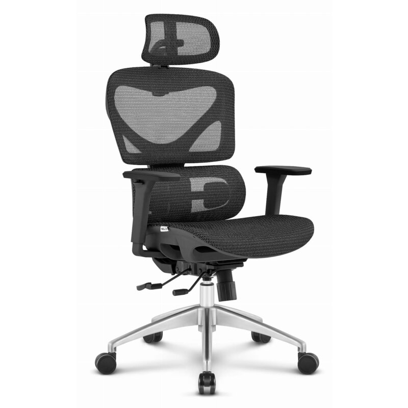Fotel biurowy HELL'S CHAIR HC-1056 Czarny