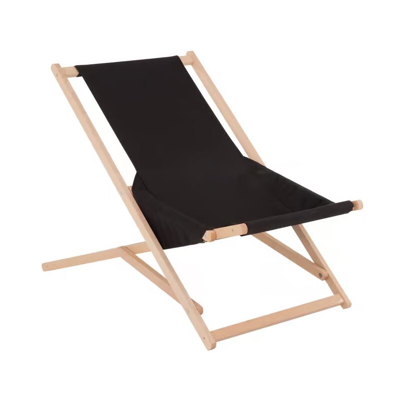 Leżak PATIO Gozo Komfort 409576 Czarny
