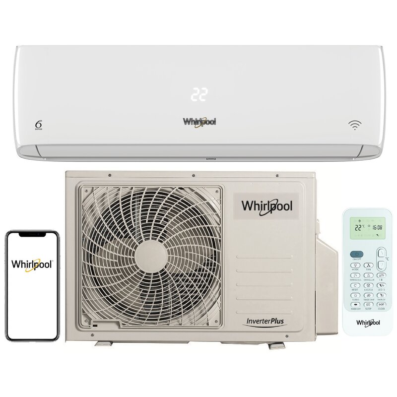 Klimatyzator Split, Pompa ciepła powietrze - powietrze WHIRLPOOL SPICR312WFI