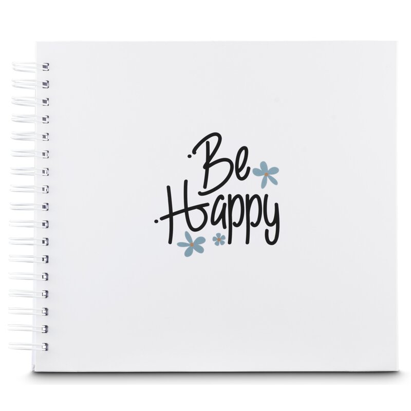 Album HAMA Spiral Good Things Happy Biały (50 stron)