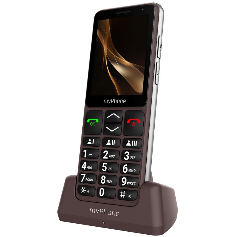 Telefon MYPHONE Bueno LTE Praline Collection Brązowy