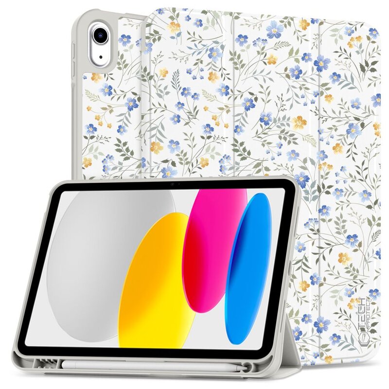 Etui na iPad TECH-PROTECT SC Pen Kwiaty
