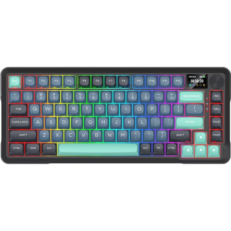 Klawiatura REDRAGON K724GBG Behemoth Pro RGB Szaro-niebieski