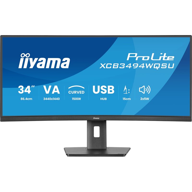 Monitor IIYAMA ProLite XCB3494WQSU-B1 34