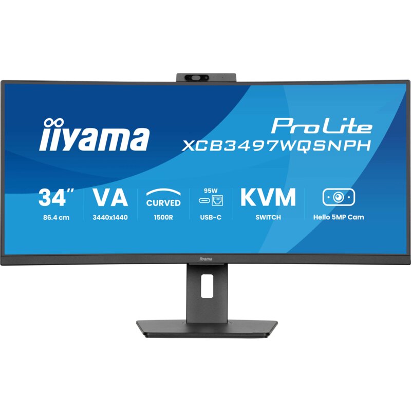 Monitor IIYAMA ProLite XCB3497WQSNPH-B1 34