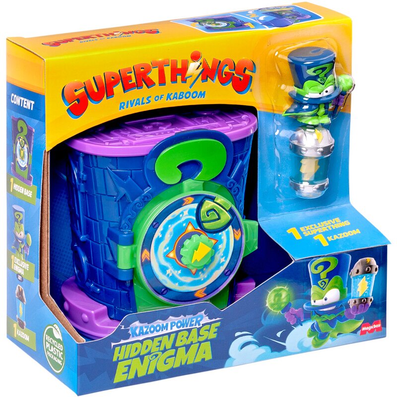 Zabawka SUPERTHINGS Kazoom Power Hidden Base Enigma PSTSP112IN230