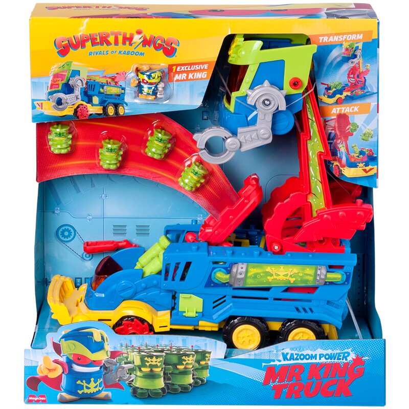 Zabawka SUPERTHINGS Kazoom Power Mr King Truck PSTSP114IN10