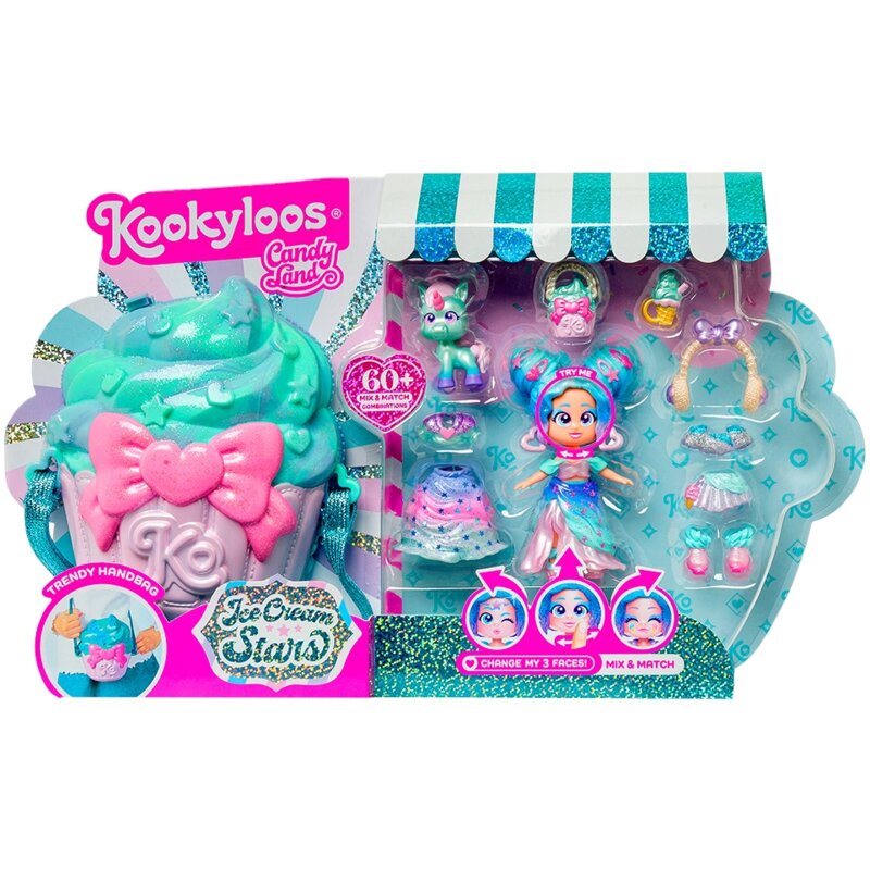 Lalka MAGIC BOX KookyLoos Candy Land Ice Cream Stars PKLSP104IN240