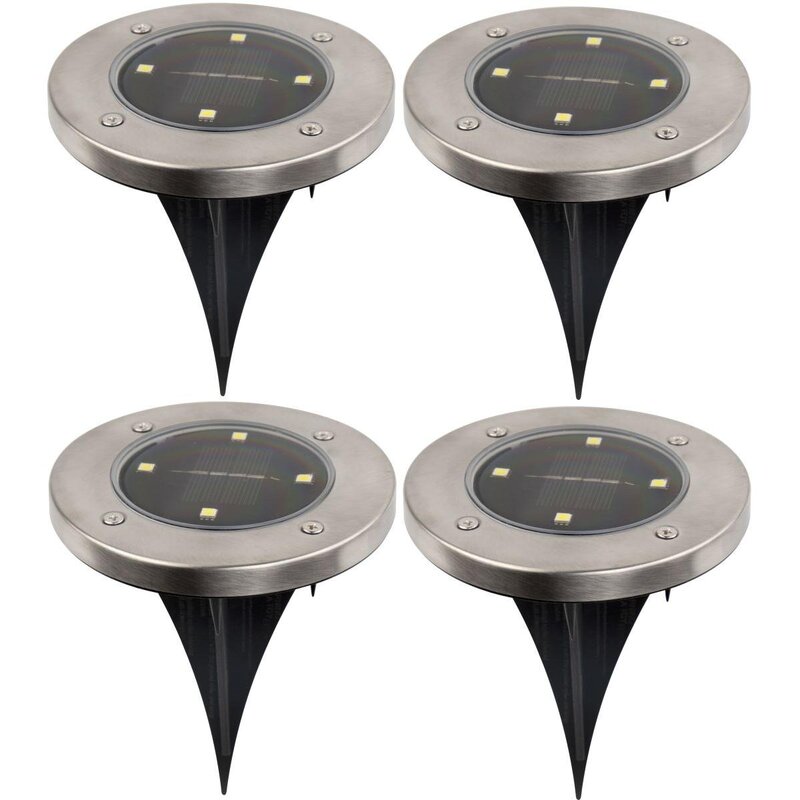 Lampa ogrodowa solarna SASKA GARDEN 1060873 (4 szt.)