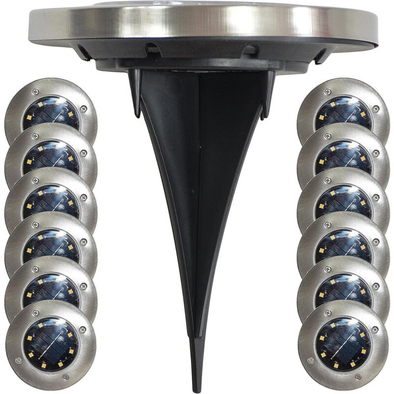 Lampa ogrodowa solarna SASKA GARDEN 1060828 (12 szt.)