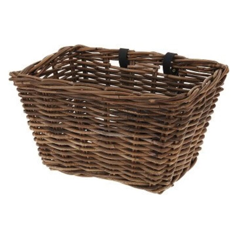 Koszyk na rower XQMAX 39 x 30 x 24 cm Wiklinowy