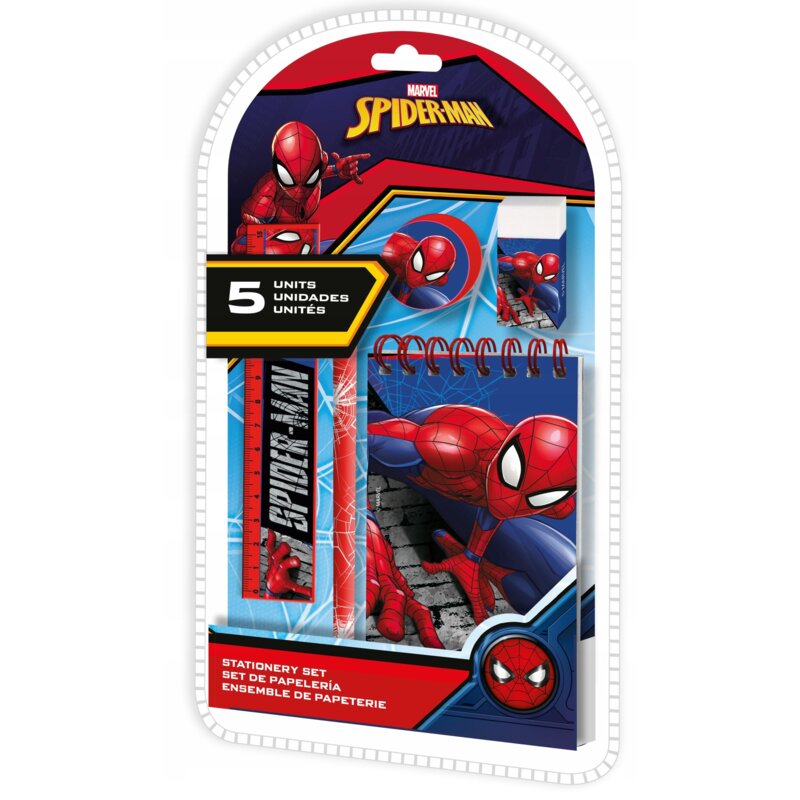 Zestaw piśmienniczy KIDS EUROSWAN SP50017 Spiderman